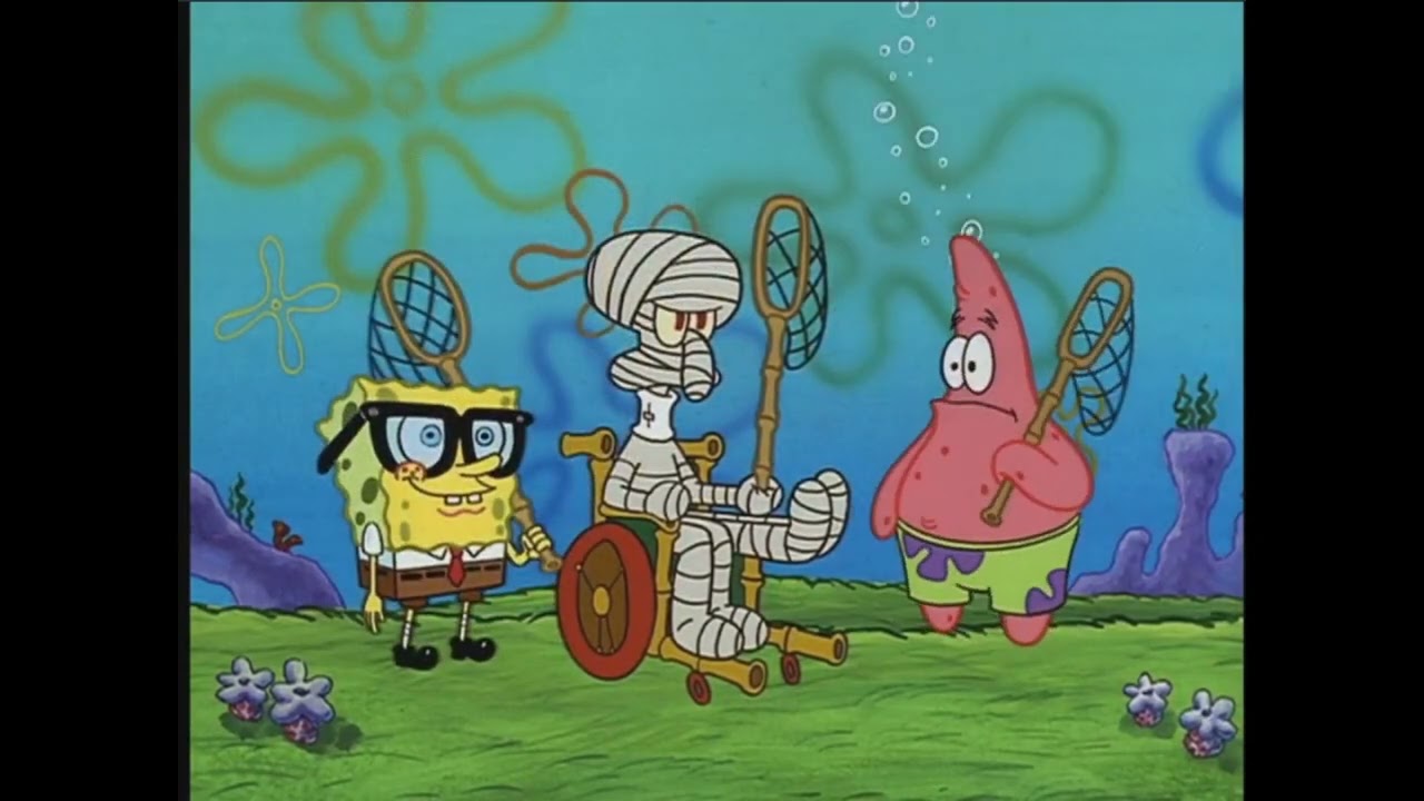 SpongeBob, Patrick, Mr. Krabs & Squidward Do The Harlem Shake (1080p Remake)