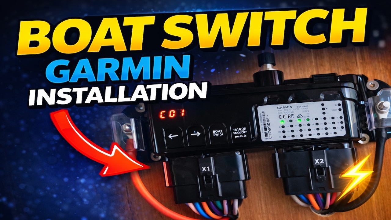 Installation Boat Switch Garmin - EmpirBus part 1/2 - Catamaran Salinas