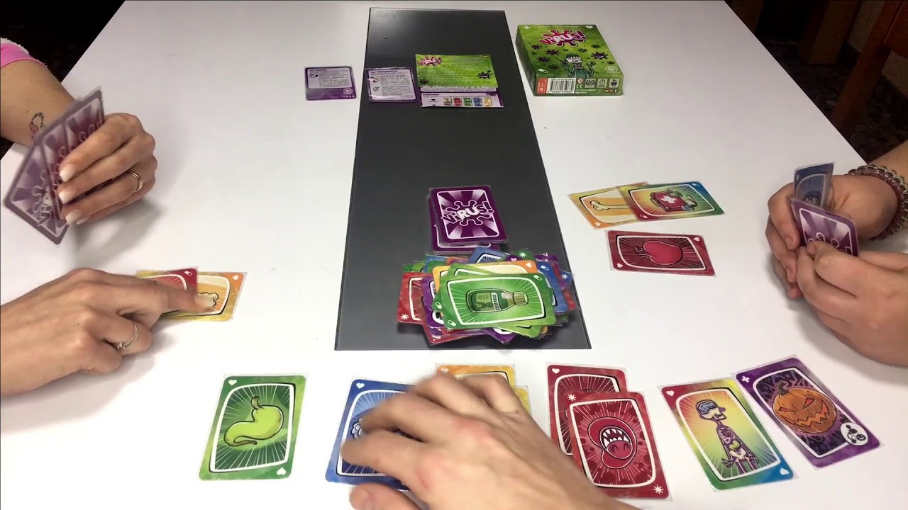 PARTIDA VIRUS + EXPANSION HALLOWEEN