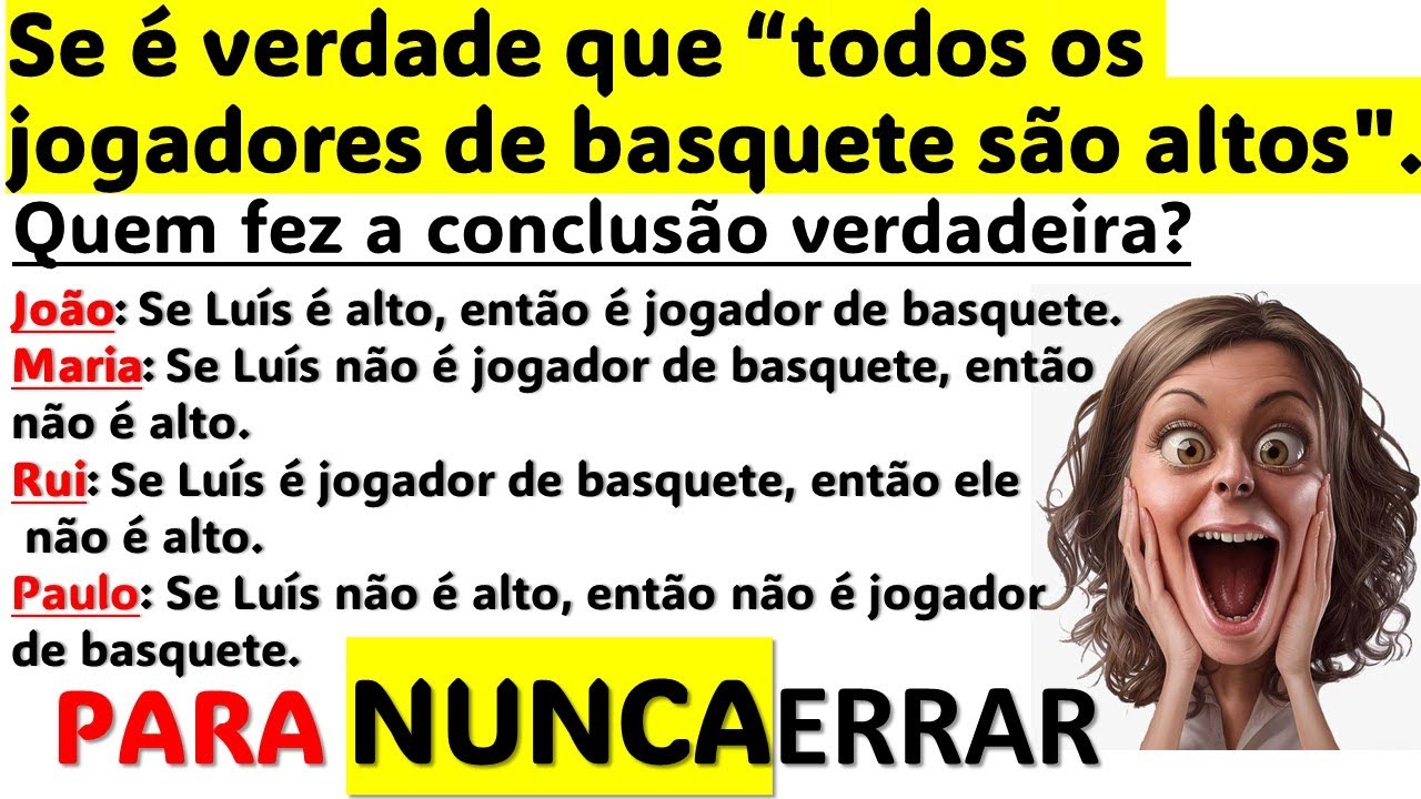 MACETE matador de RACIOCÍNIO LÓGICO | DIAGRAMAS LÓGICOS