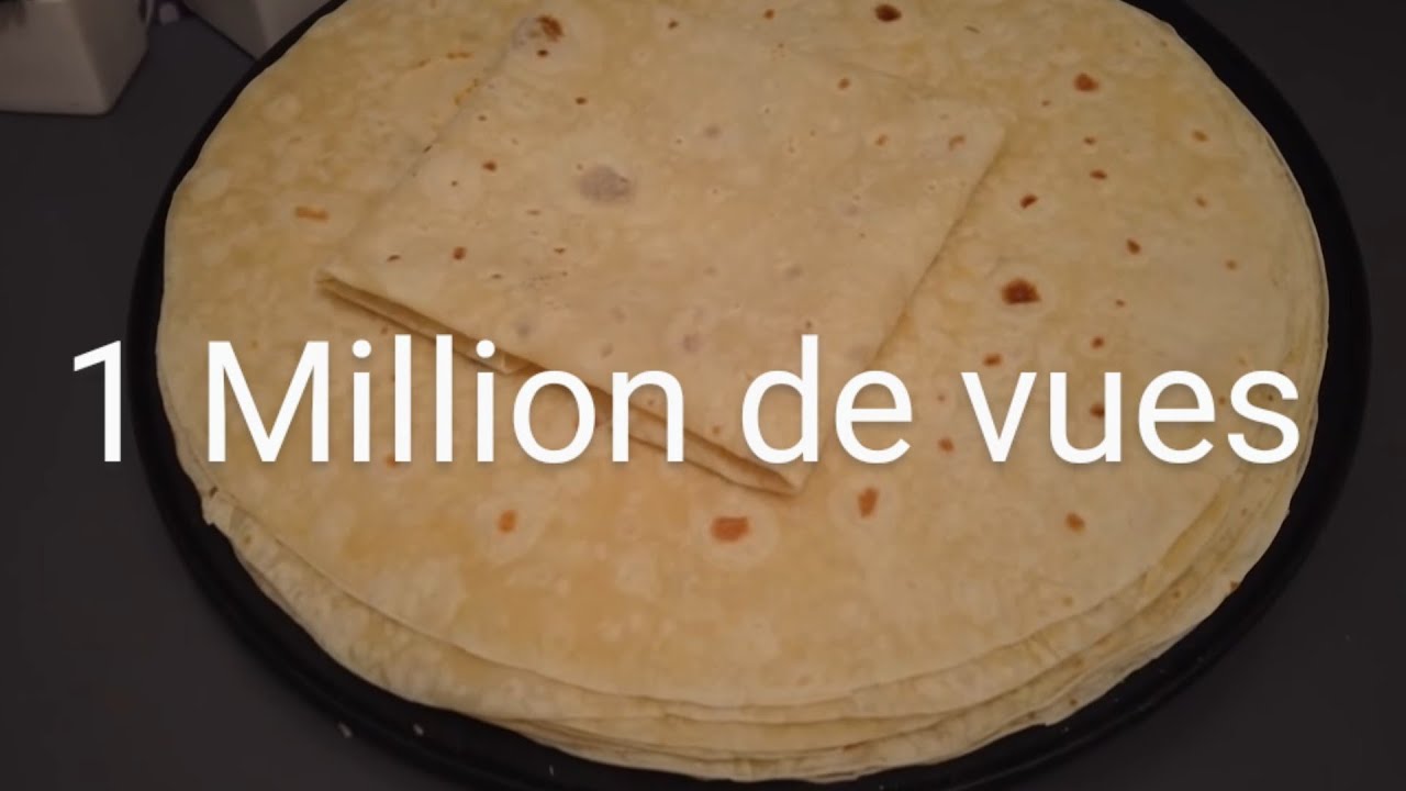 Pain tortilla🌮🌮 انجح وصفة لخبز التاكوس