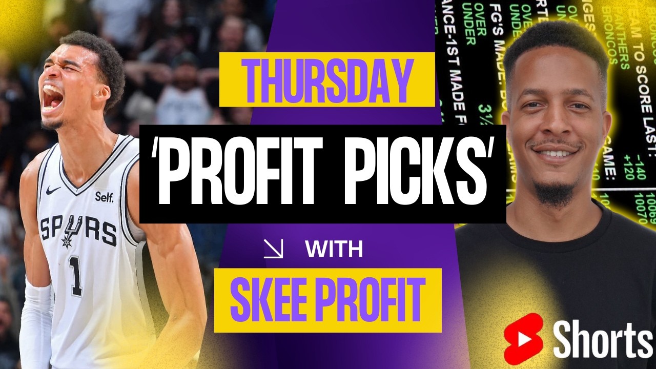TONIGHT’S NBA GAMES = FREE MONEY? 💸 | Thursday NBA Predictions & Best Bets | Profit Picks 3/5 📱