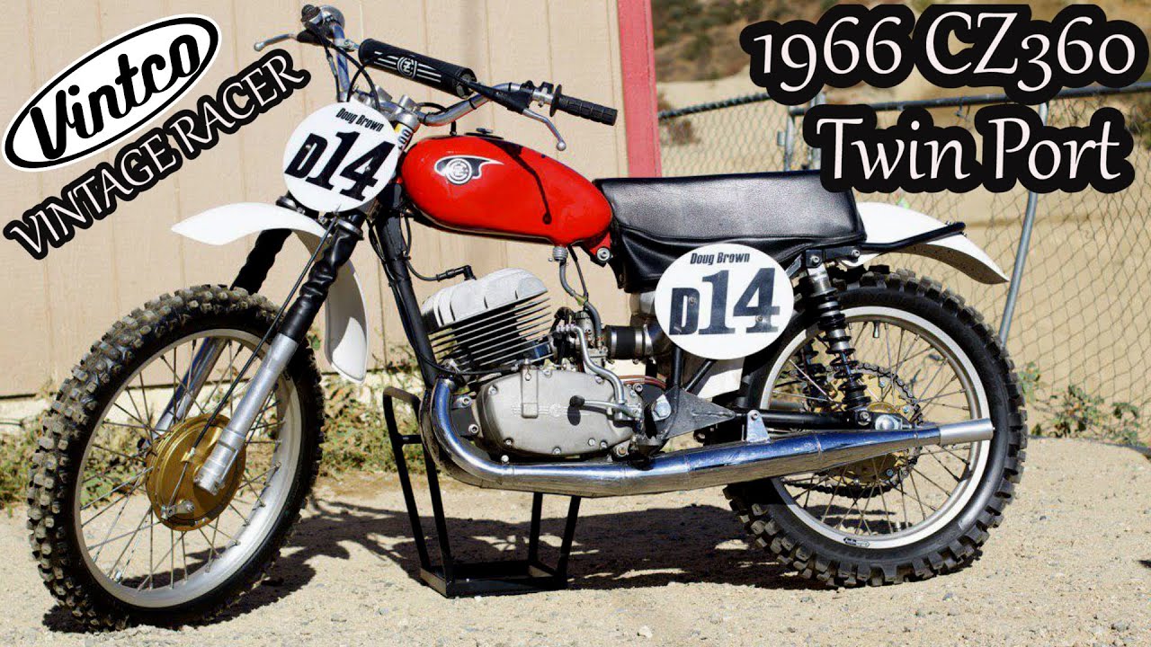 1966 CZ360 Twin Port