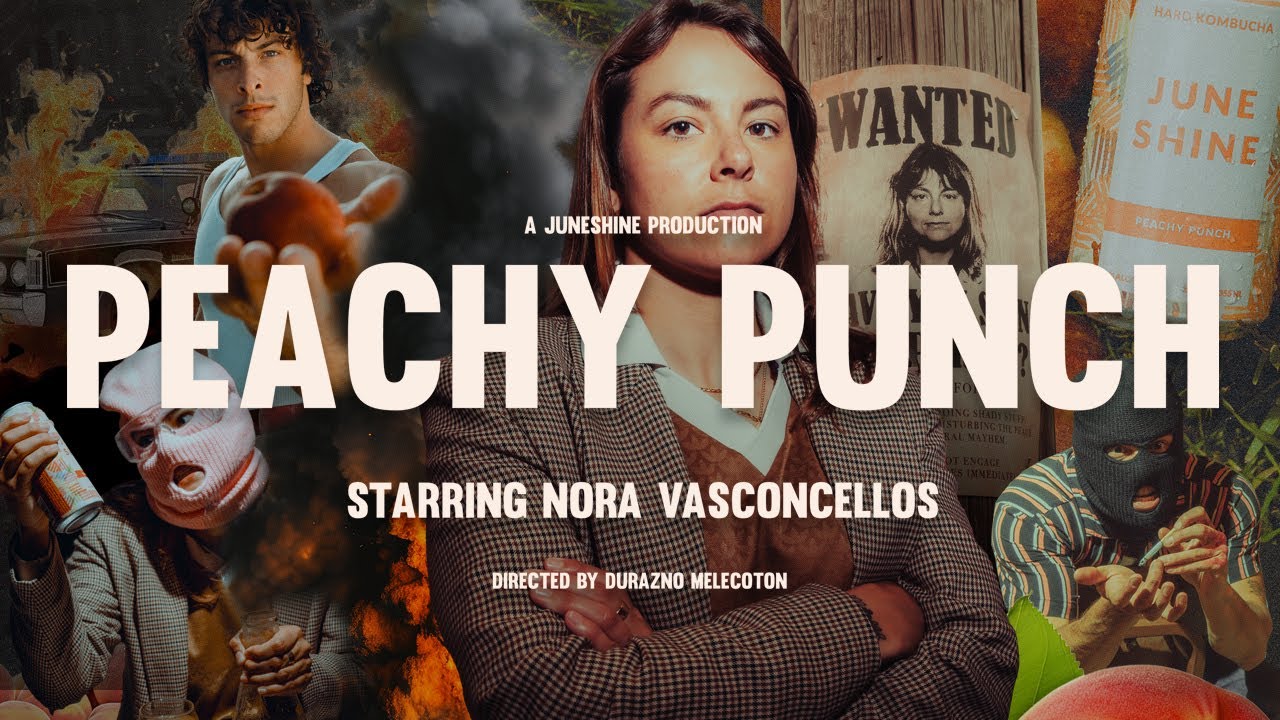 JuneShine | PEACHY PUNCH - starring Nora Vasconcellos (Official Trailer)