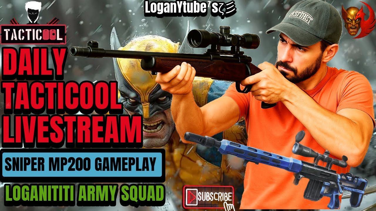 TACTICOOL |🔥MP200 REVIEW & LIVE TEST! | New MP200 vs Snipers & Top Guns in Tacticool 🔴LIVE # 390