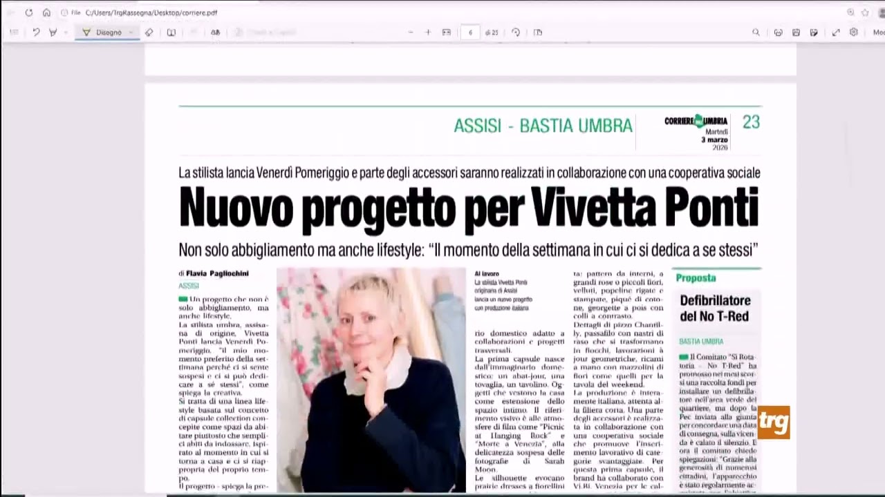 Rassegna stampa Trg martedì 3 marzo 2026