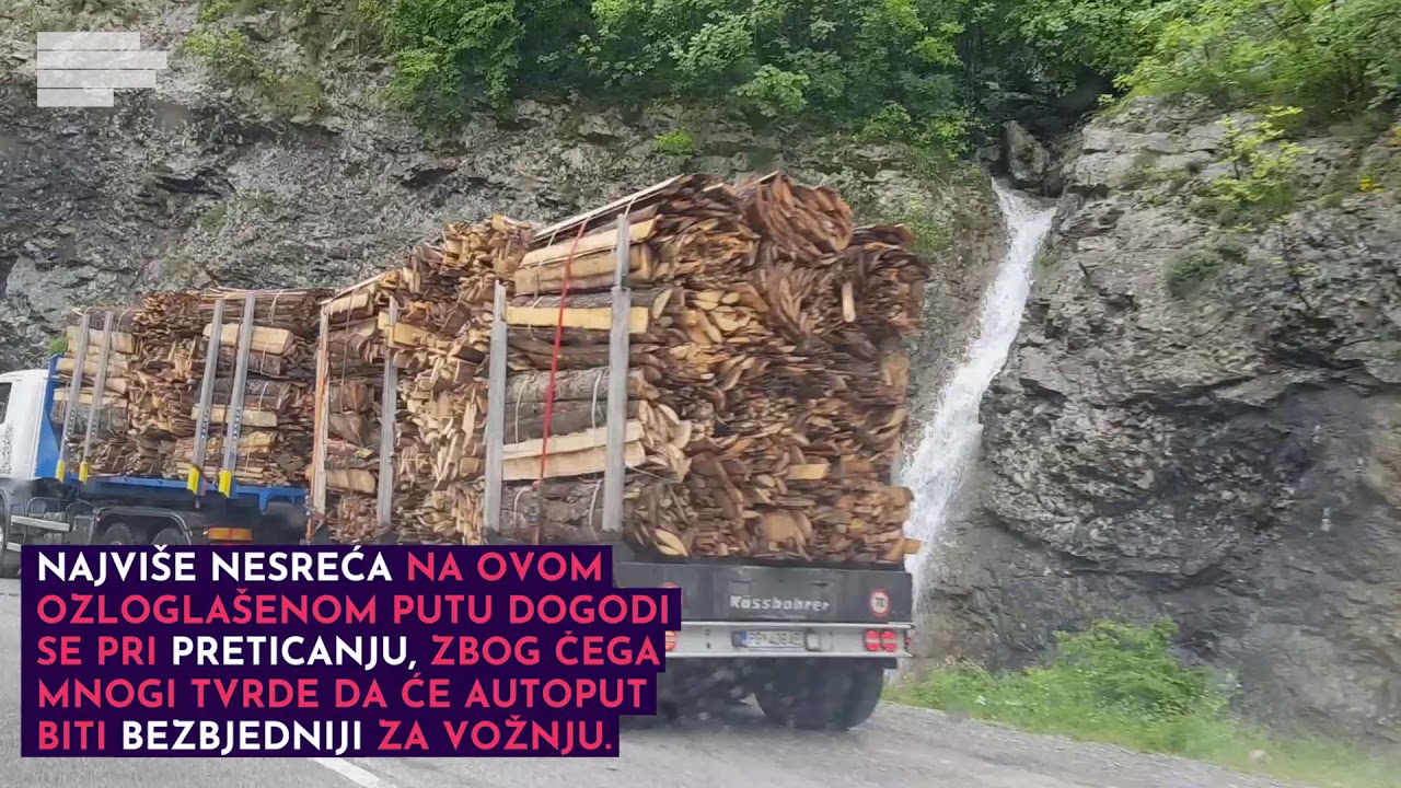 Vožnja Platijama - najopasniji put u regionu