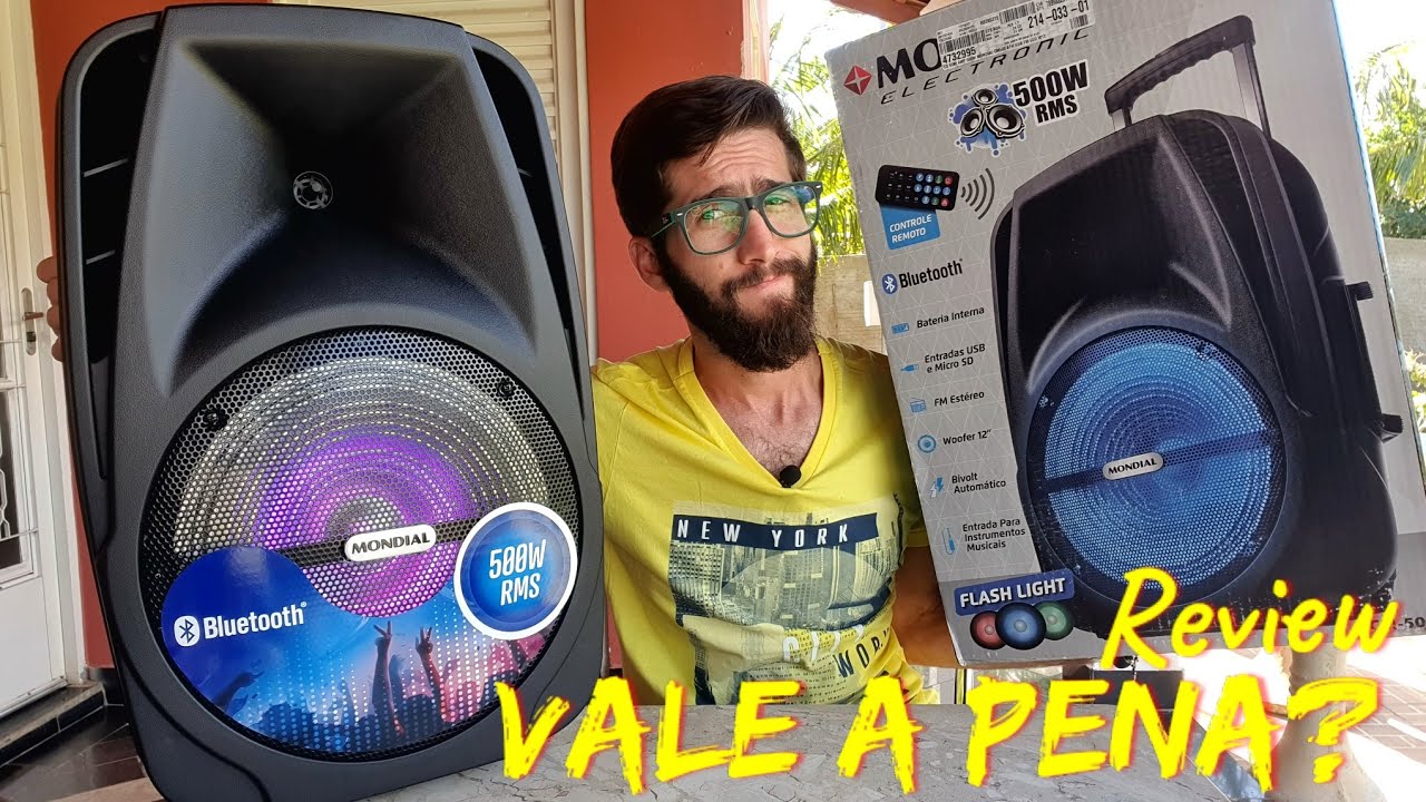 Caixa de Som Amplificada MONDIAL CM-500 Connect Pro 500W: É boa? Vale a Pena? (Análise Completa)