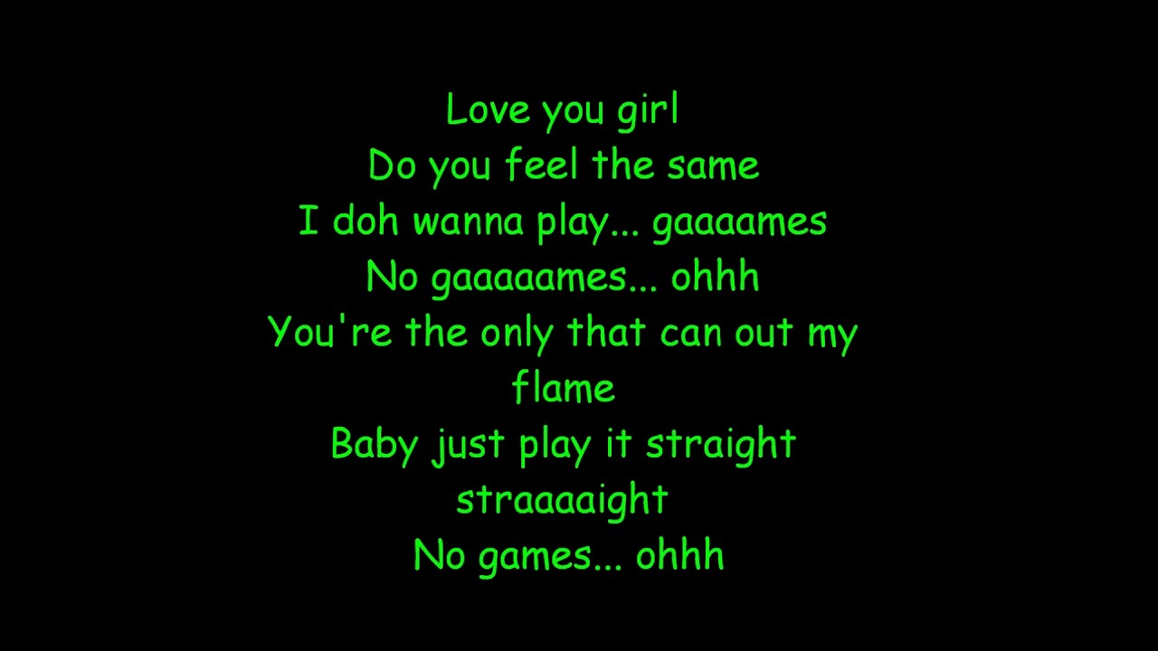 Serani No Games Lyrics 1080p