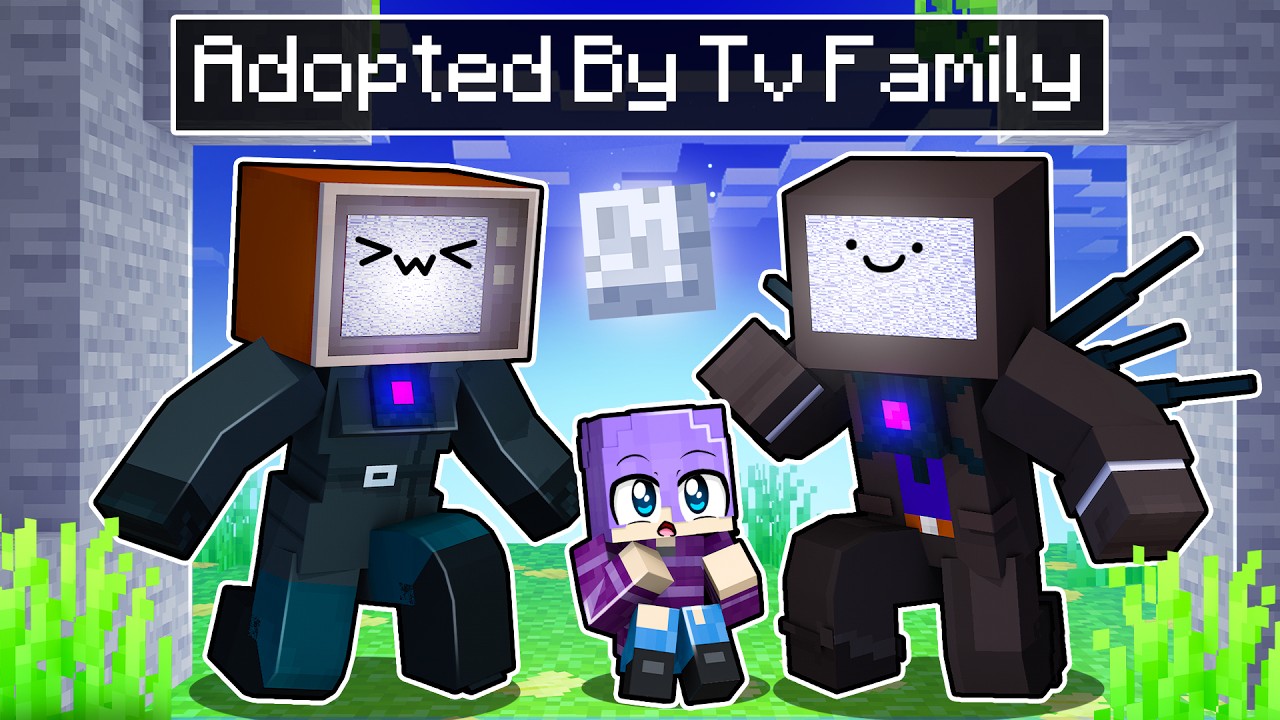 Adopted by TITAN TV FAMILY in Minecraft!