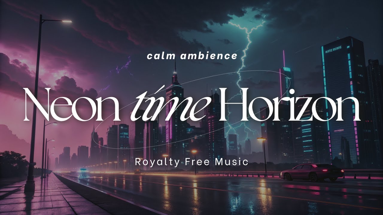 Neon Time Horizon | RFM - No Copyright Background Music | Crevo | Copyright Free Music