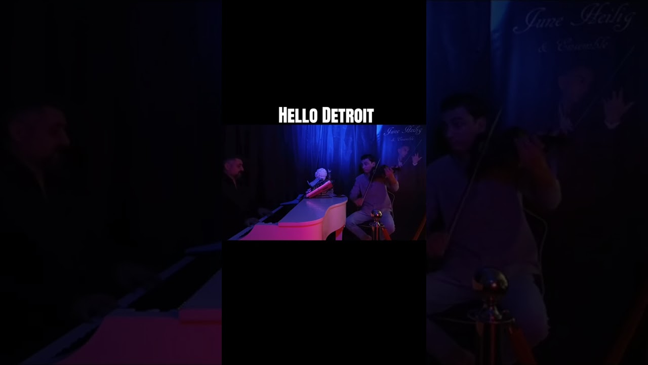Hello Detroit Cover June Heilig Violinist 