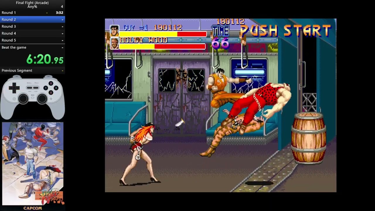 [Final Fight] Single player playthrough, Guy (Arcade)