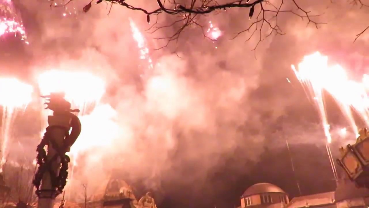 Phantasialand Wintertraum 2017/2018 - Das tägliche Feuerwerk