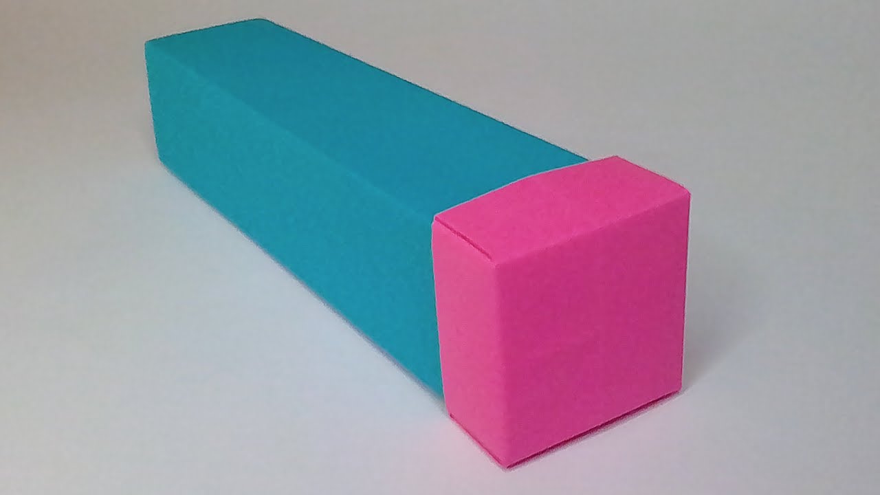 Cómo hacer una CAJA de papel con tapa FÁCIL✅ | Origami PASO A PASO