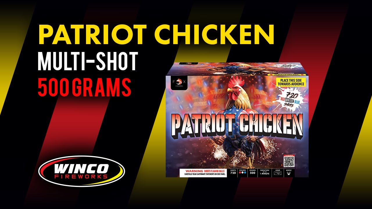 Patriot Chicken by Fox Fireworks 1/1 MEF6101