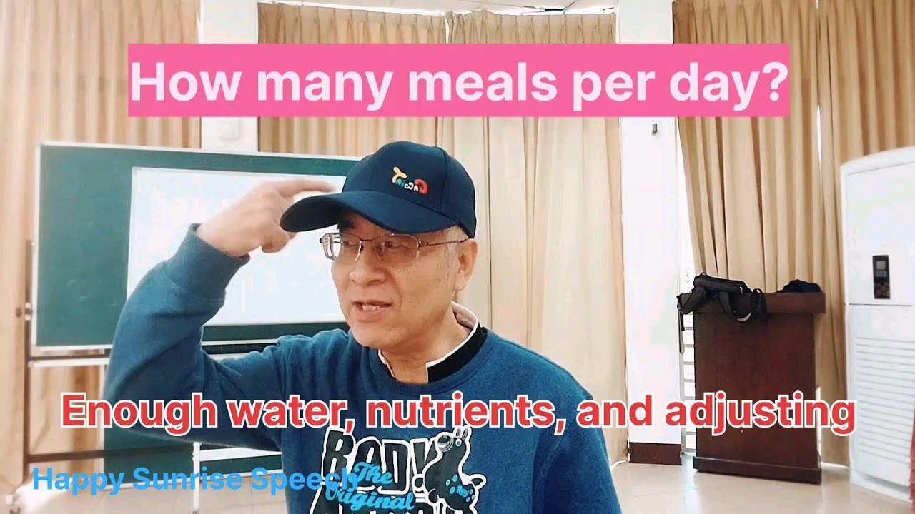 Sunrise : How many meals per day? 93  Taiwan 
