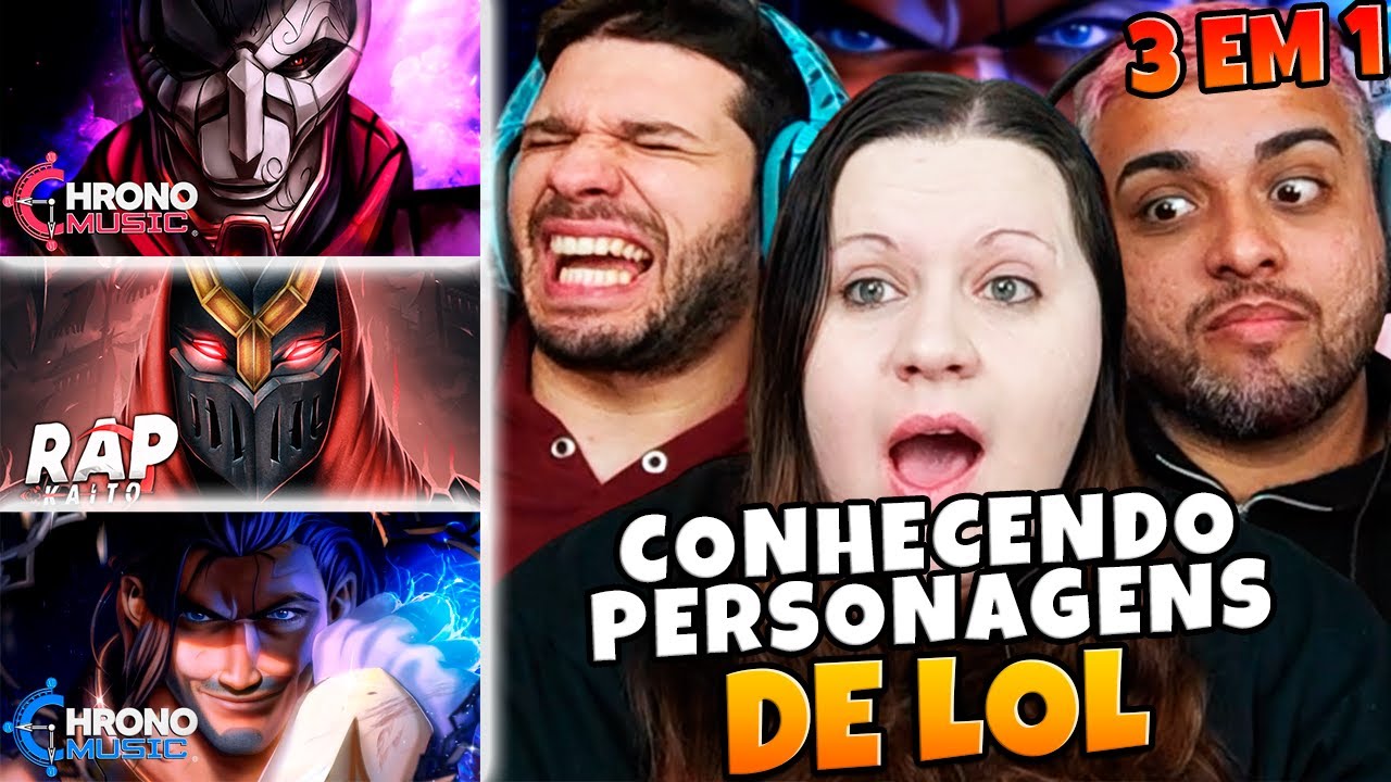 3 EM 1 De League of Legends | KAITO Zed + CHRONO Jhin & Sylas | FAMILY REACTS