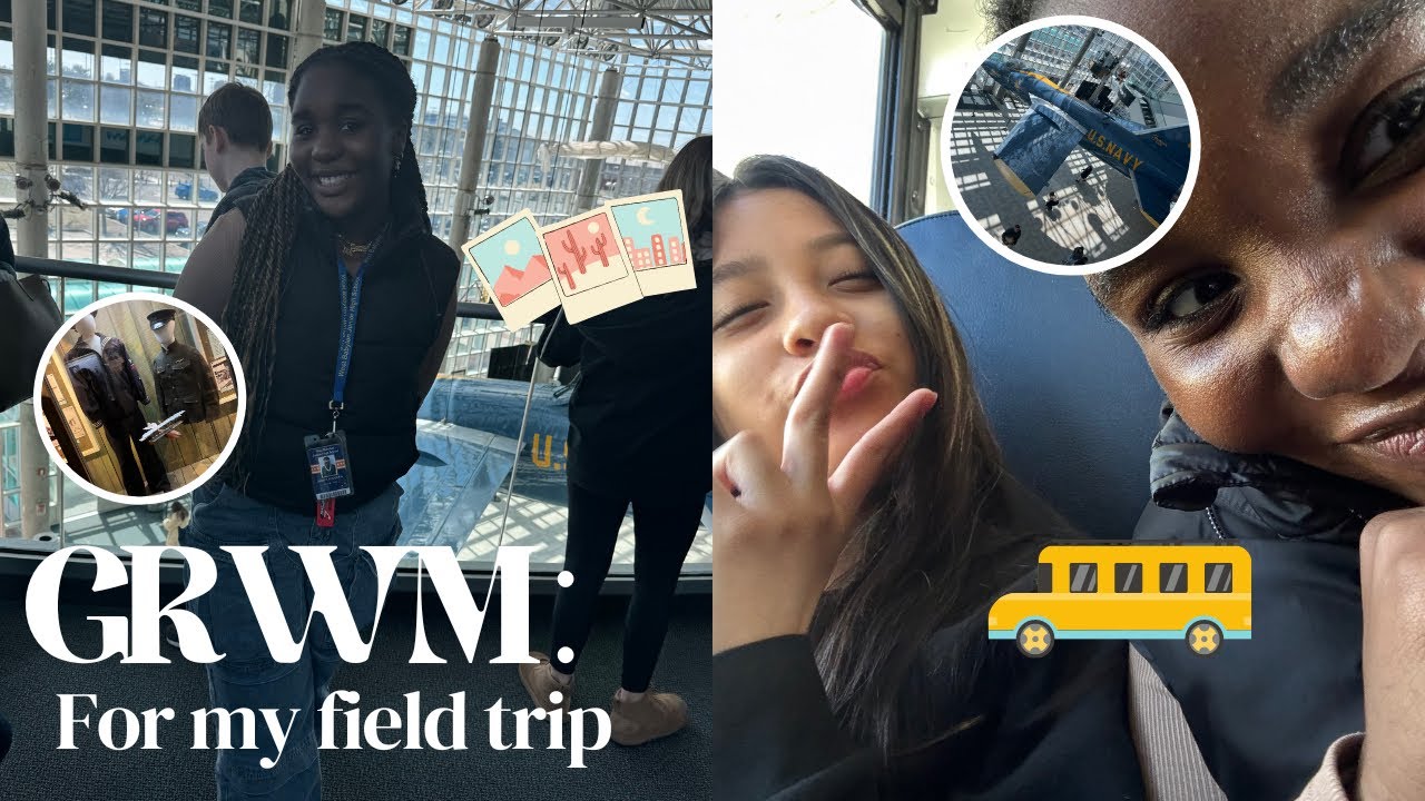 GRWM: FOR MY FIELD TRIP!🚌 | ItsDamiya