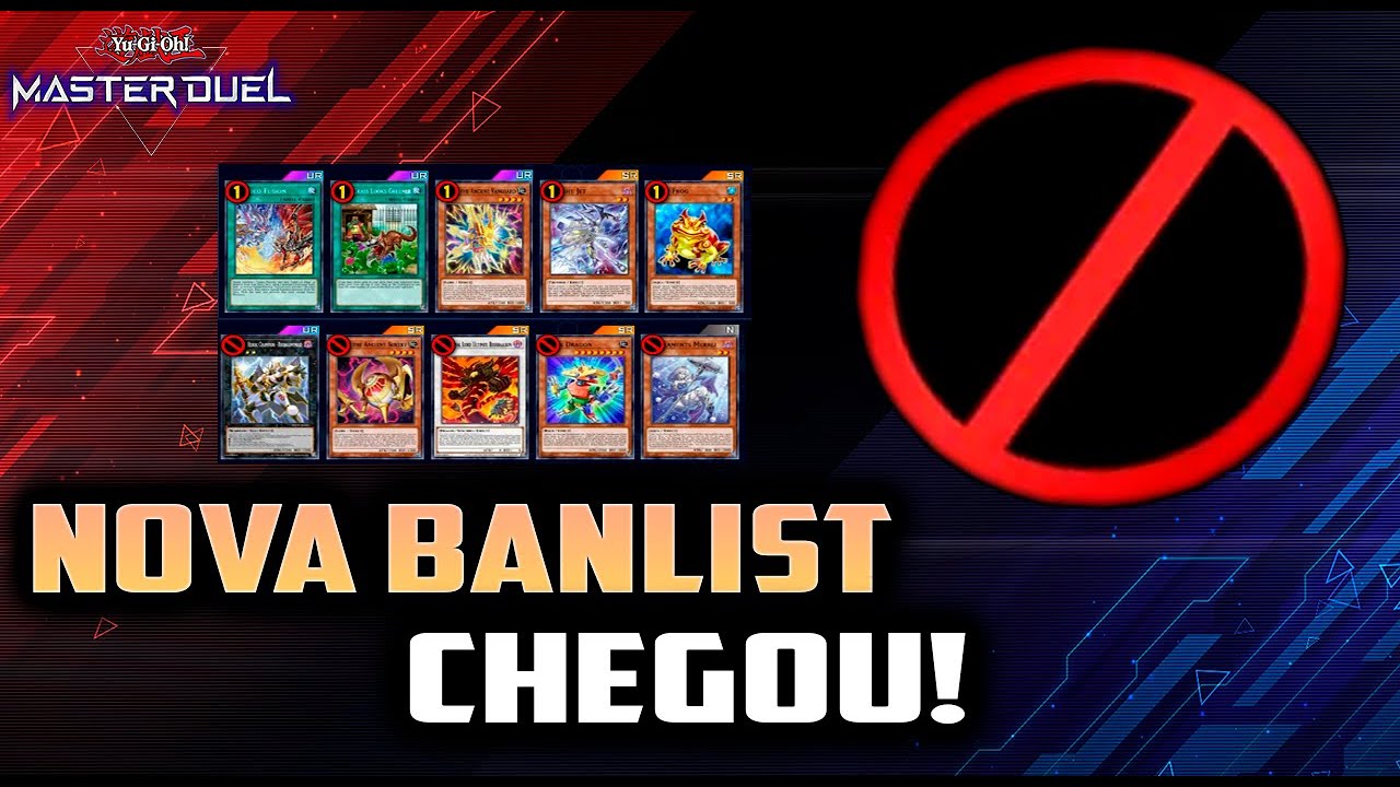 Finalmente a *BANLIST* do MD!   Yu-Gi-Oh! Master Duel