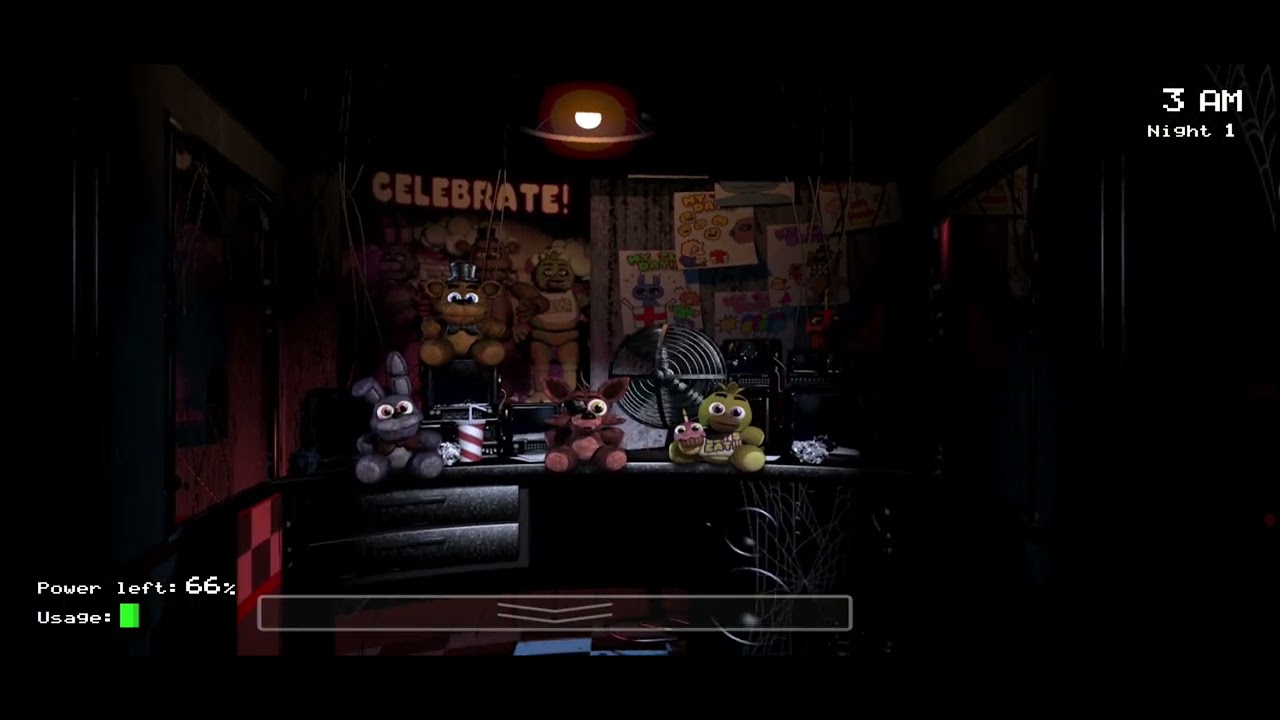 FNaF 1 GAMEPLAY | NIGHT 1