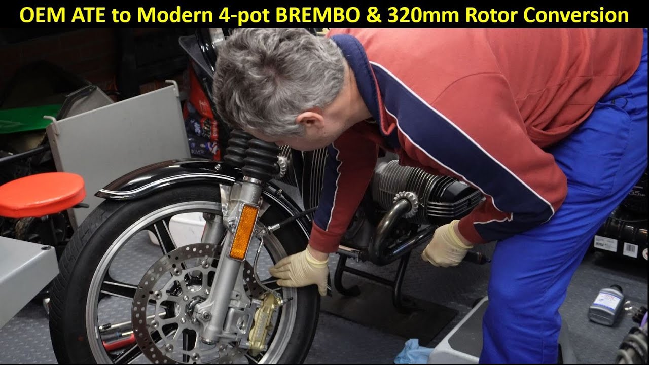 BMW Airhead ATE to Modern Brakes Conversion