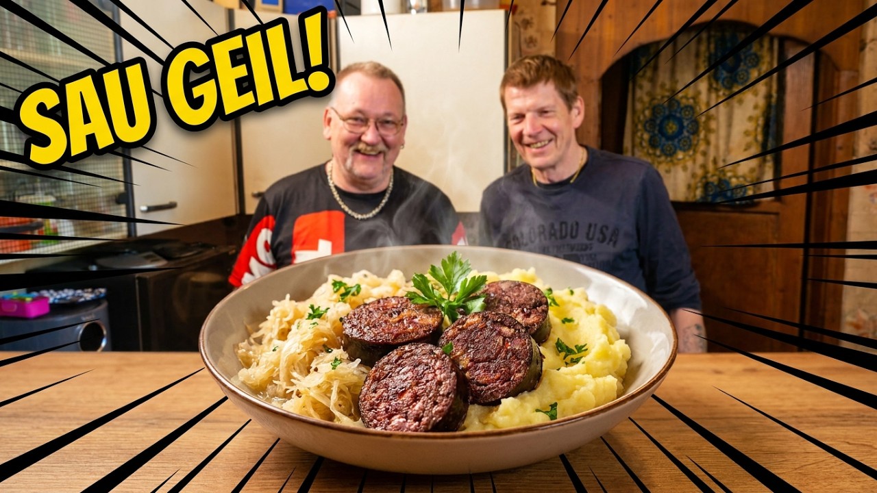 Blutwurst mit Kartoffeln (Tote Oma)