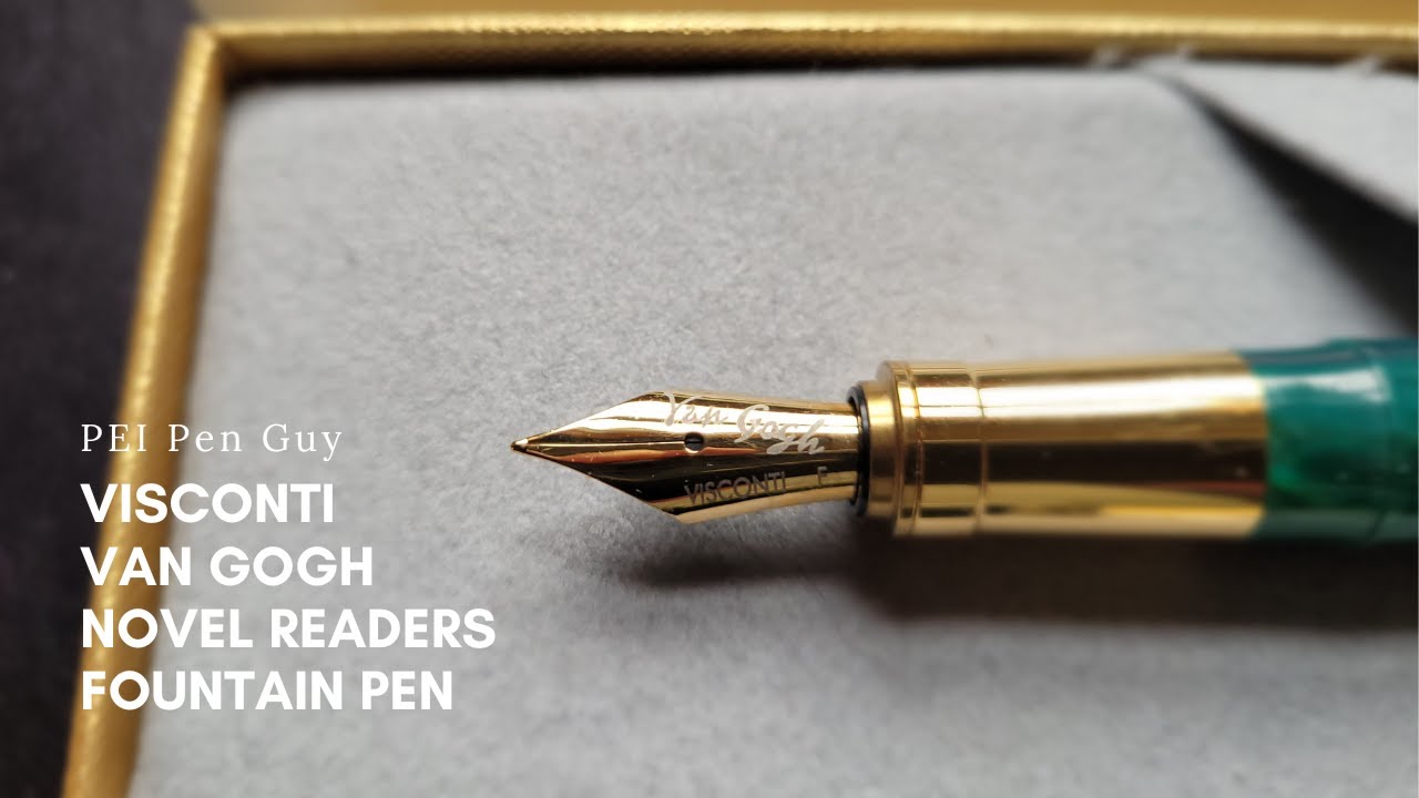 Visconti Van Gogh Novel Readers Set Fountain Pen