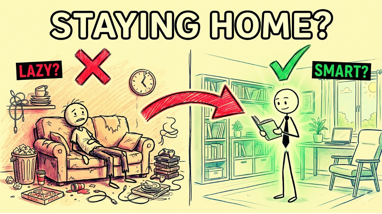 The Psychology of People Who Love Staying At Home