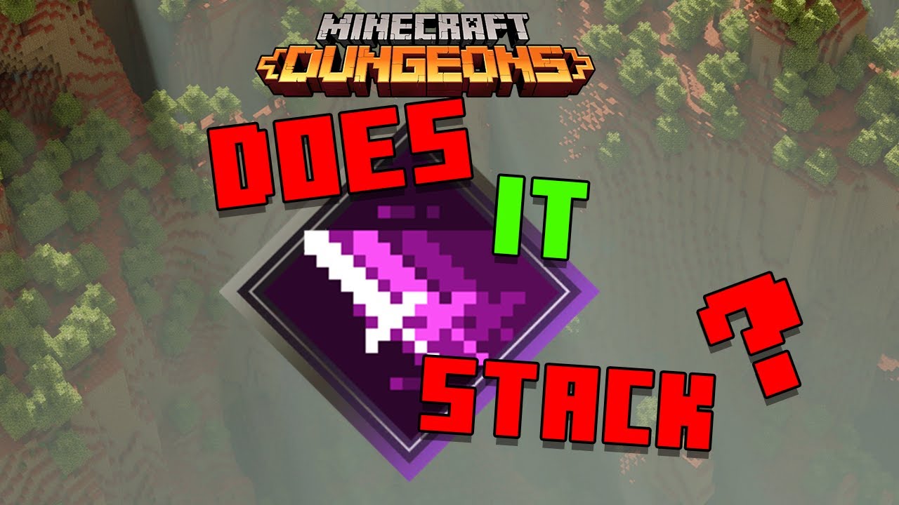 Echo Does It Stack Minecraft Dungeons Enchantment
