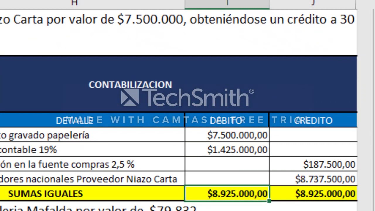 Taller de contabilidad UNAD