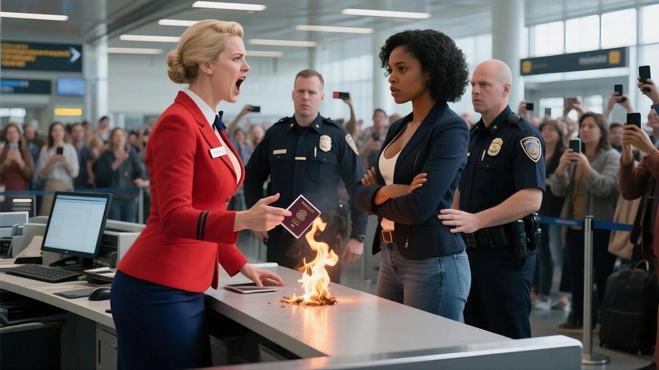 Gate Agent Burned Black Woman’s Passport — Then Froze When She Learned the Woman Was a Federal Judge