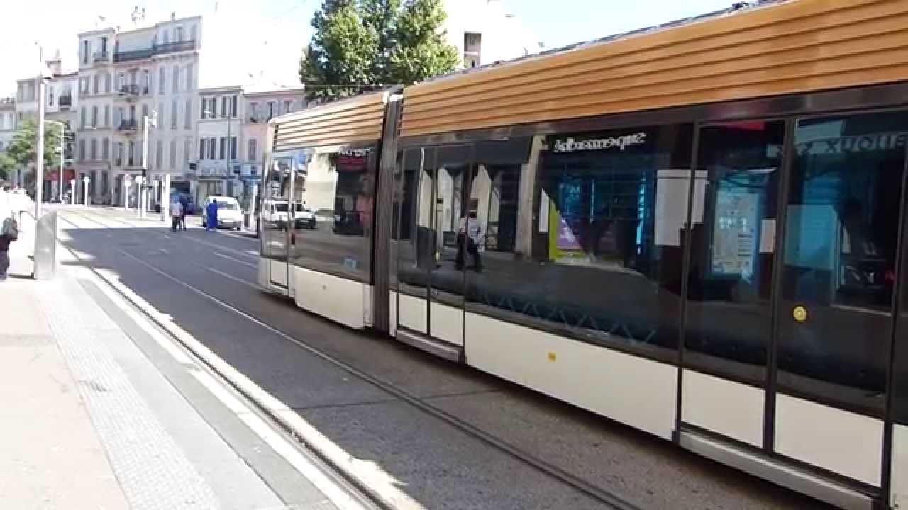 Trams in Marseille 30 June 2014 and 1 July 2014