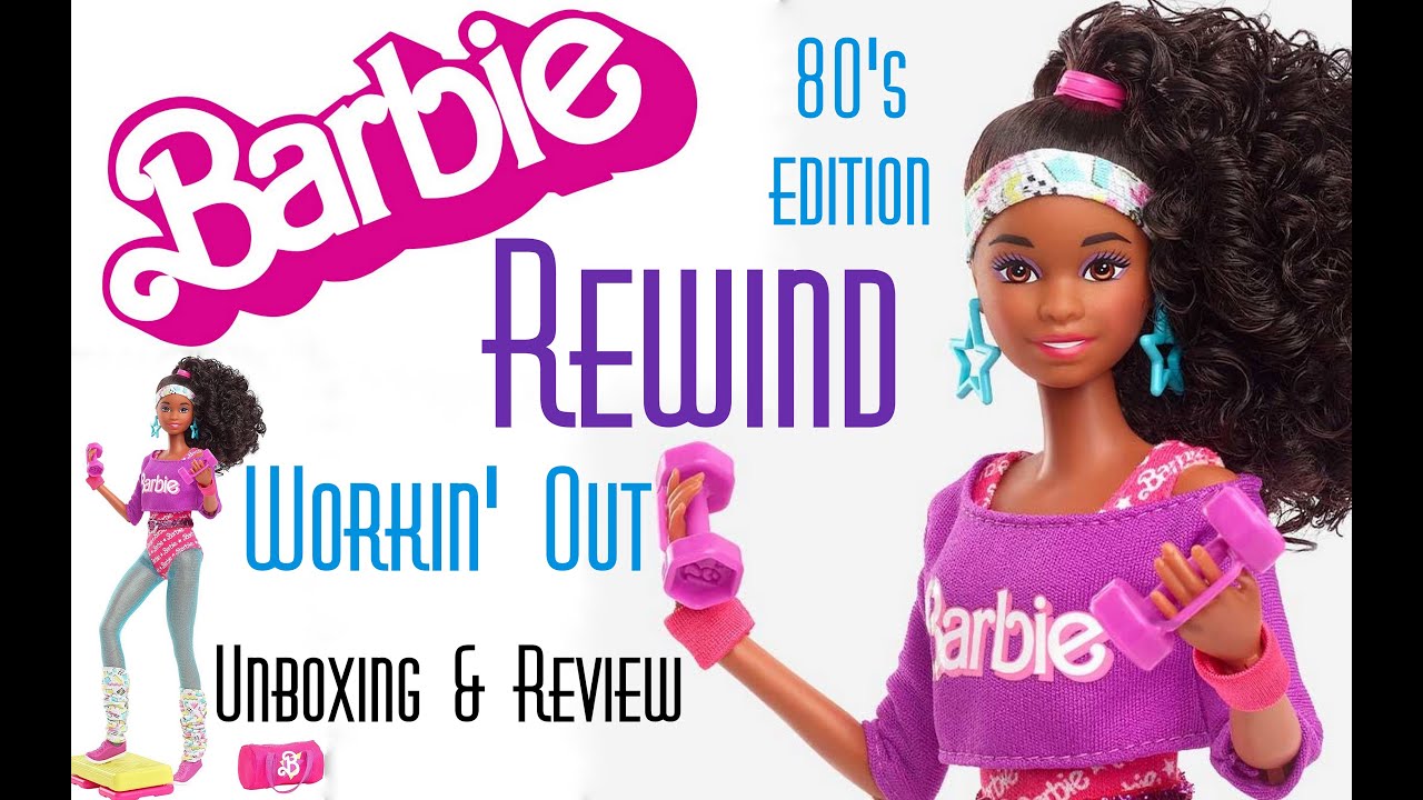 👑 Edmond's Collectible World 🌎:  Barbie Signature Barbie Rewind Doll - Workin' Out Unboxing & Review