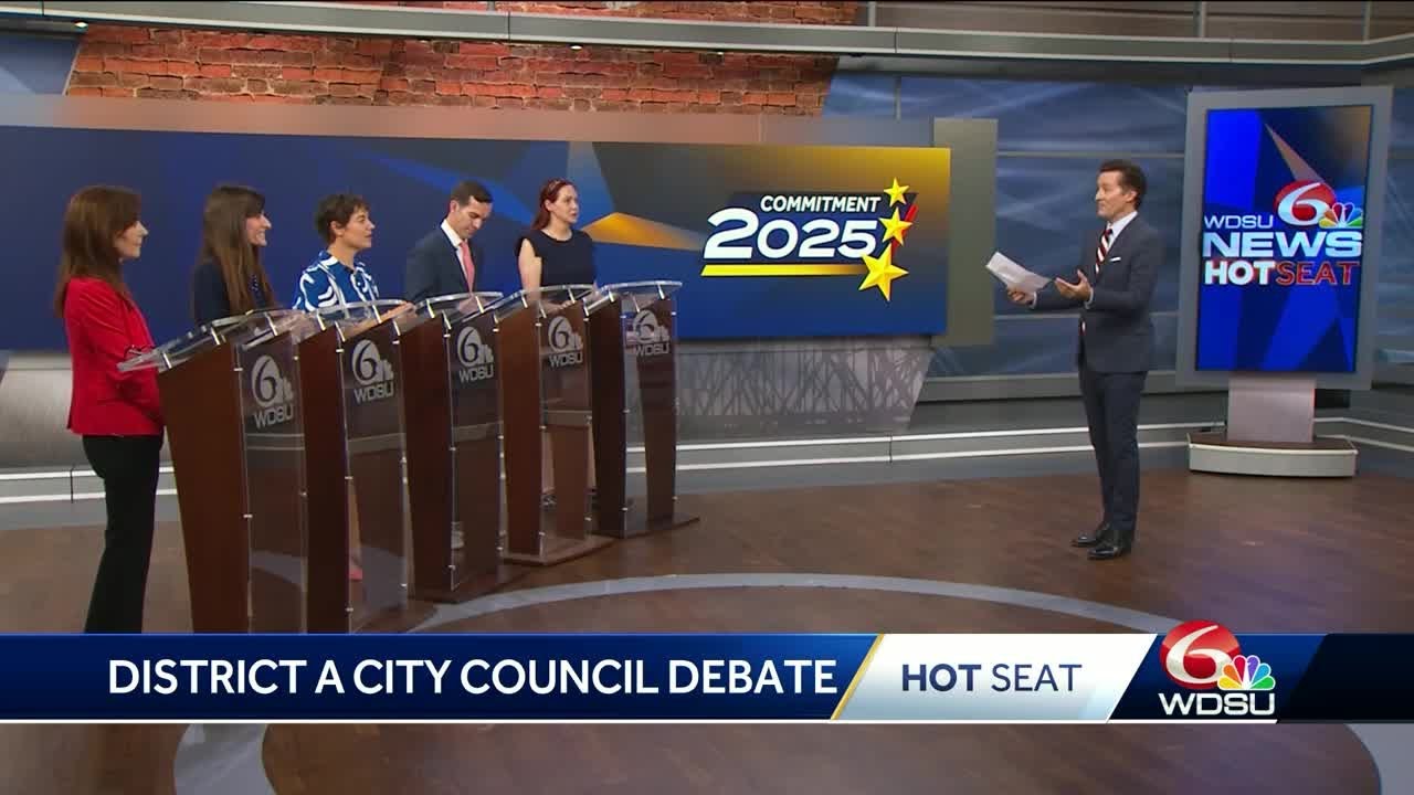 New Orleans City Council District A Hot Seat debate