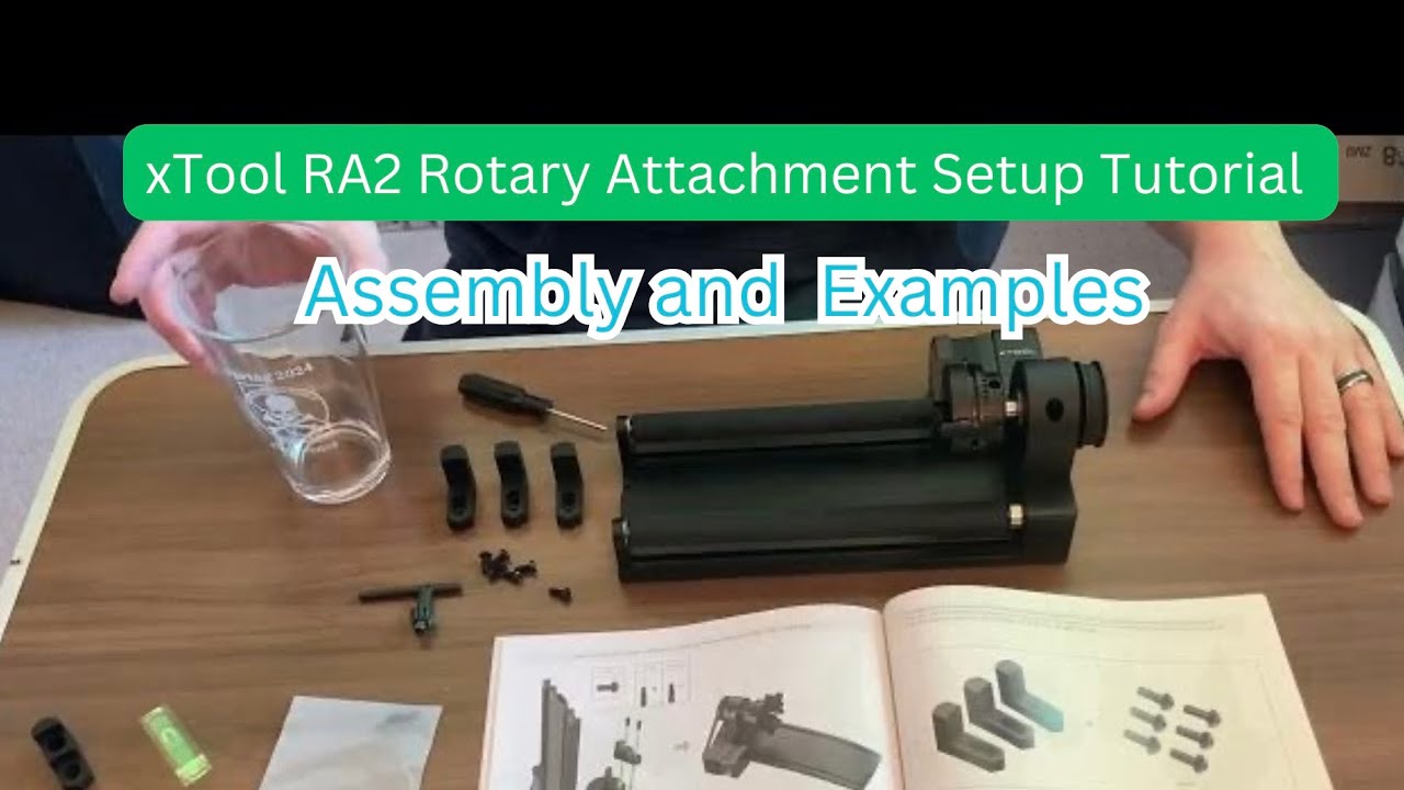 xTool RA2 Pro Rotary: подробная сборка, настройка, установка с руководством S1