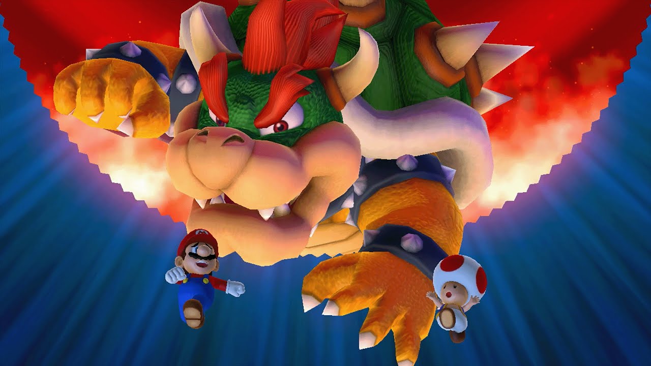 Mario Party 10 - Mario vs Peach vs Luigi vs Toad vs Bowser - Mushroom Park