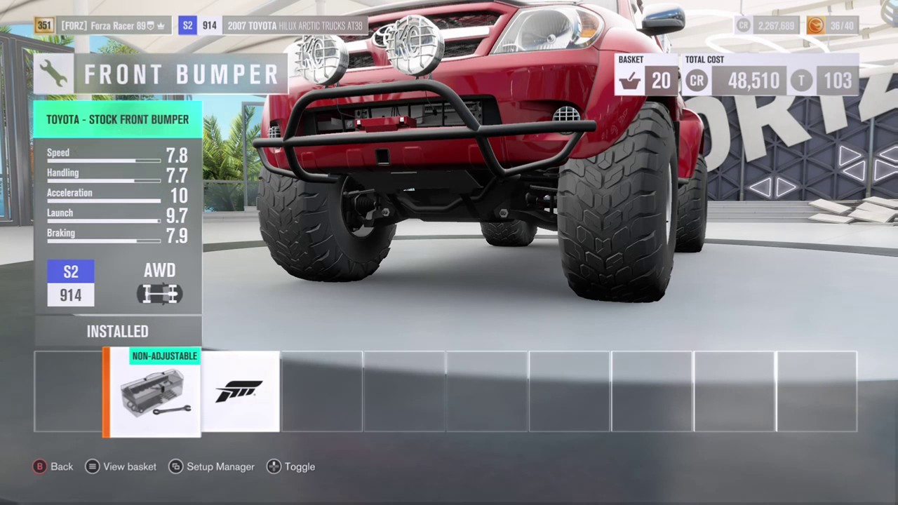 Upgrading The Toyota Hilux to the max with a V8 Hot Wheels DLC Forza Horizon 3 Arctic Trucks