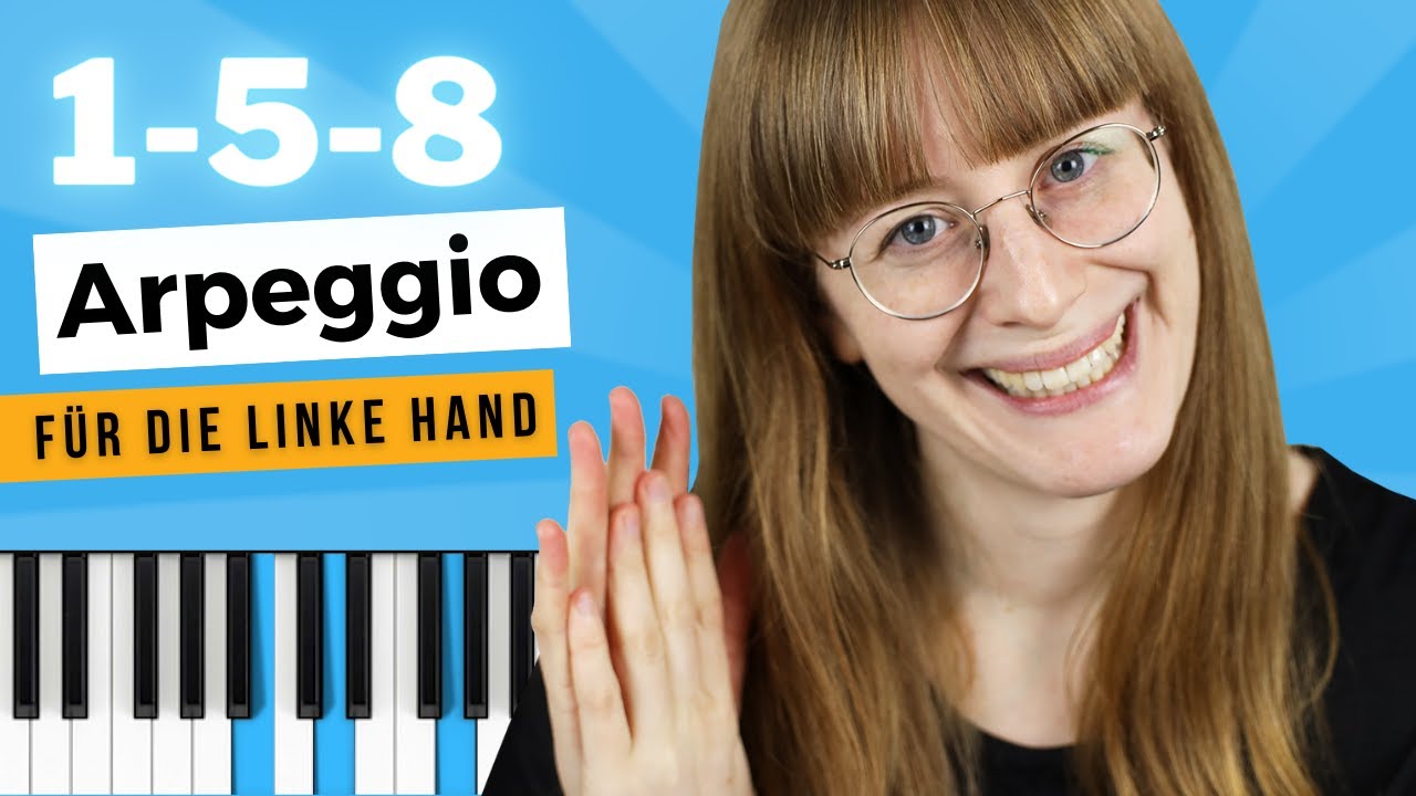 Arpeggio für die linke Hand: DAS musst du kennen!