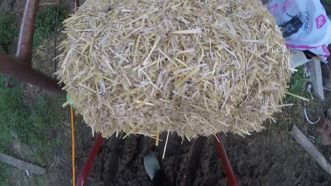 Eski usul yem karma - Çiftlikteki işlerim