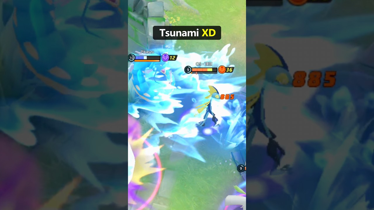 Gyarados waterblending scenes 🌊 Pokemon Unite