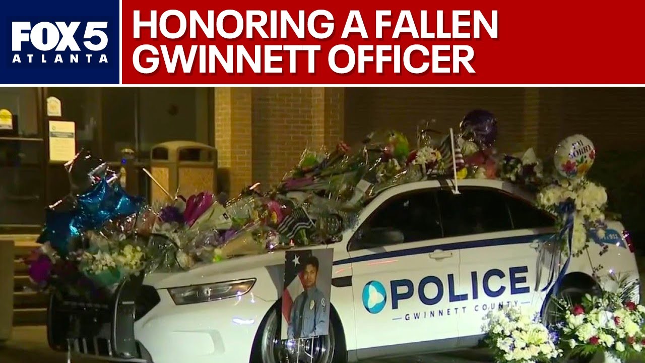 Gwinnett community honors fallen Officer Pradeep Tamang | FOX 5 News