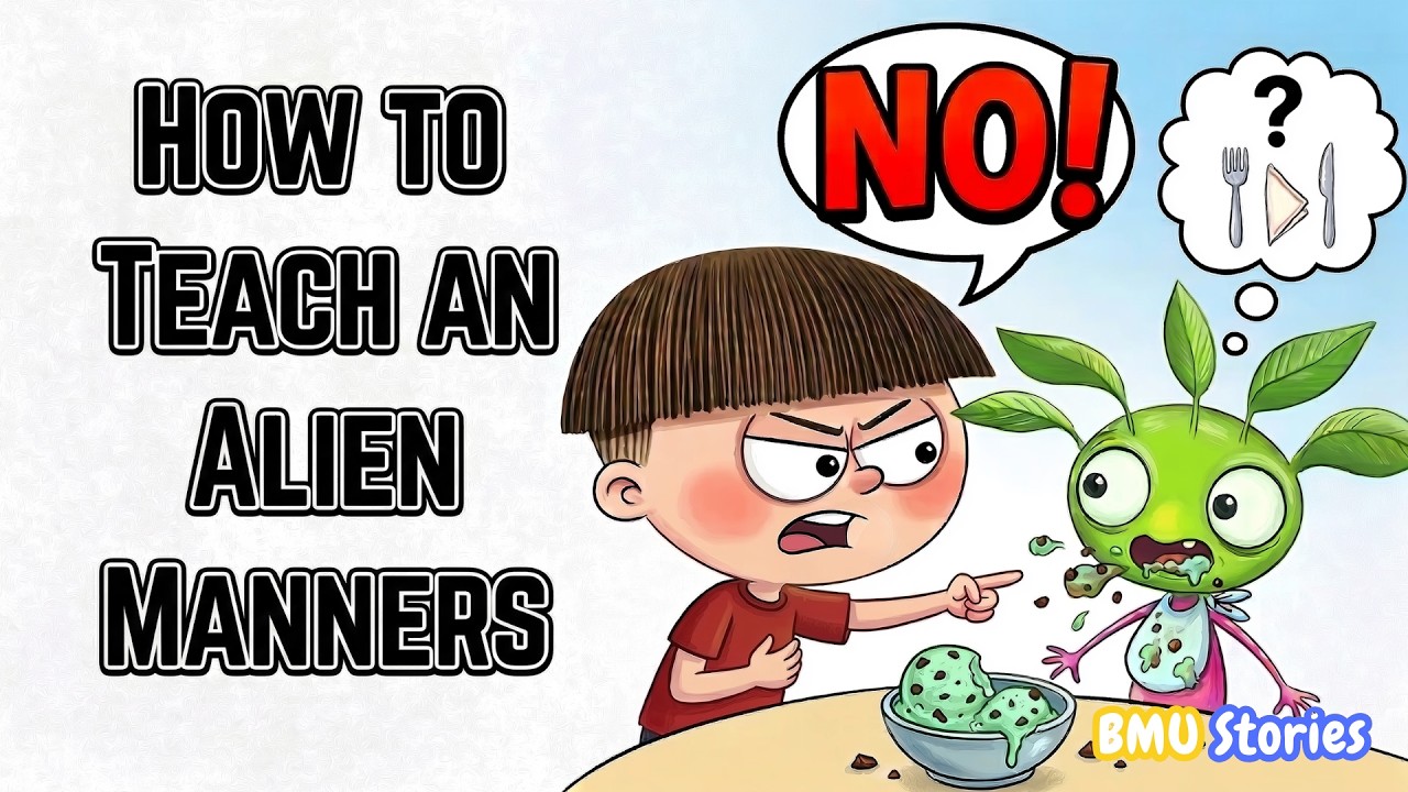 How to Teach an Alien Manners 👽 Funny Story about Respect & Kindness