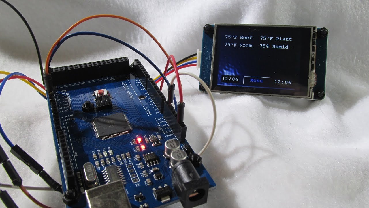 DIY Arduino Aquarium Controller Part9: Nextion LCD touchscreen with Arduino