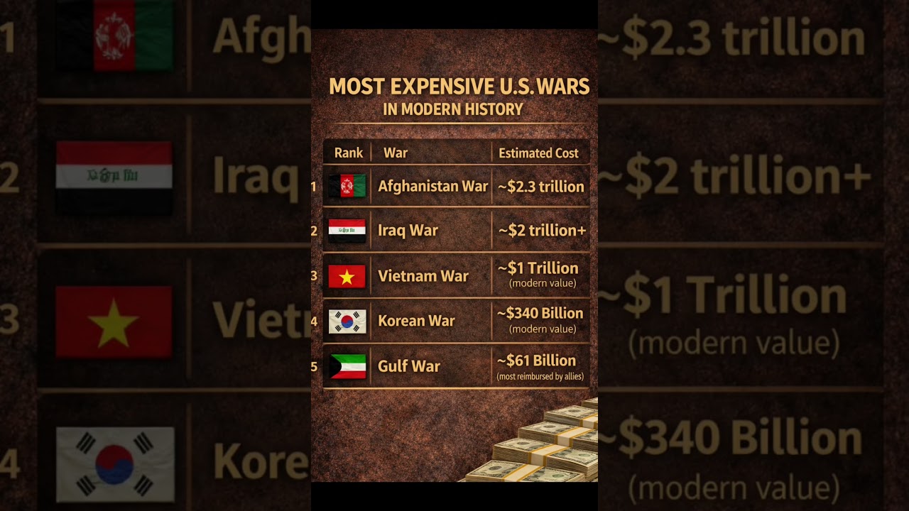 The Most Expensive Wars in U.S. History &mdash; How Much Did They Cost?