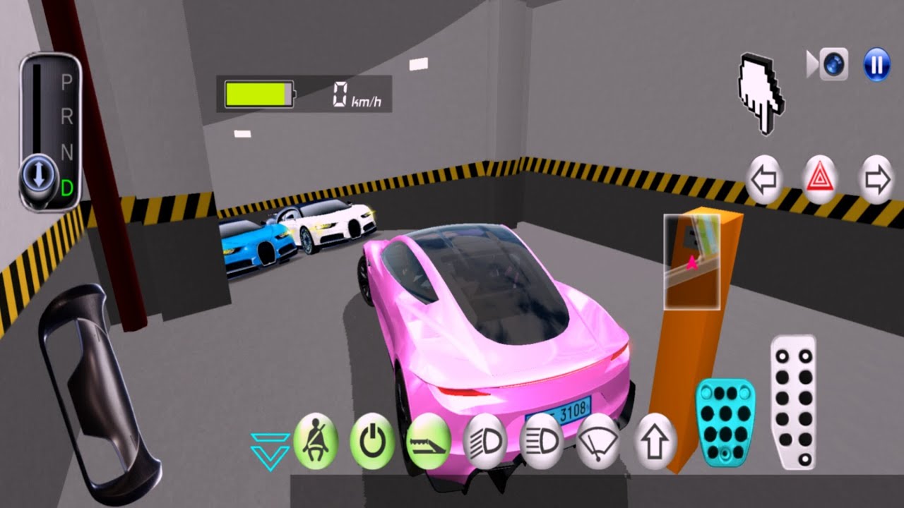 3d Driving Class #19- new car washing and servicing  - Android Gameplay