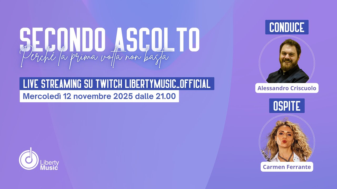 Voci femminili e generi musicali con Carmen Ferrante - Secondo Ascolto #30