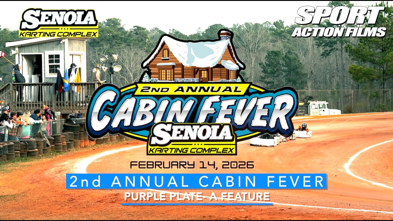 2026 2nd Annual Cabin Fever Treaded Purple A   Feature at Senoia Karting Complex