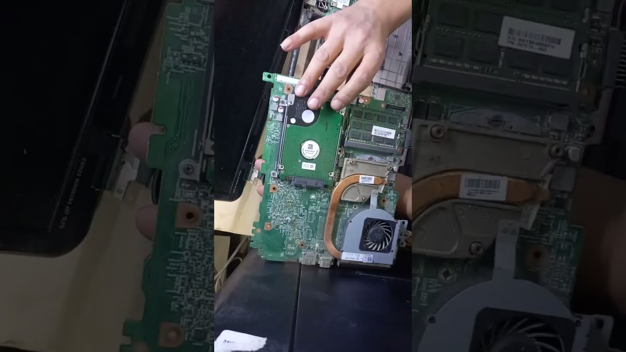 toshiba N5110 HDD upgrade , haw to open Dell inspiron N5110 #repair #dell_inspiron