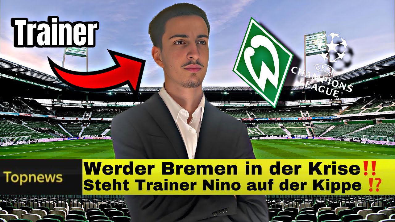 Ich werde Werder Bremen Trainer ‼️ Der BESTE Karrieremodus #02